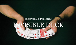 Essentials in Magic　インビジブル・デック【DVD版】【ご予約受付中】