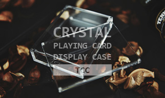 クリスタル・プレイングカード・ディスプレイケース